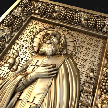 3D model Venerable Seraphim of Sarov (STL)